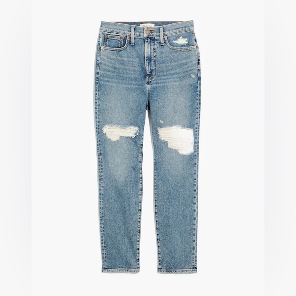 Madewell The Perfect Vintage Jean in Light Denman Wash & Distressed | Size 29 - Picture 2 of 16